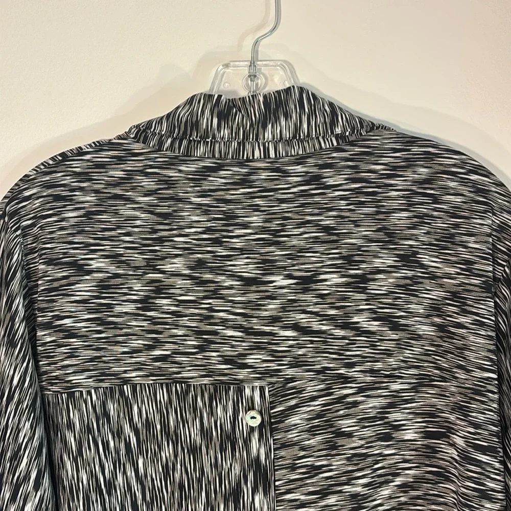 Parsley & Sage Monochrome Striped women’s Top - Picture 11 of 11